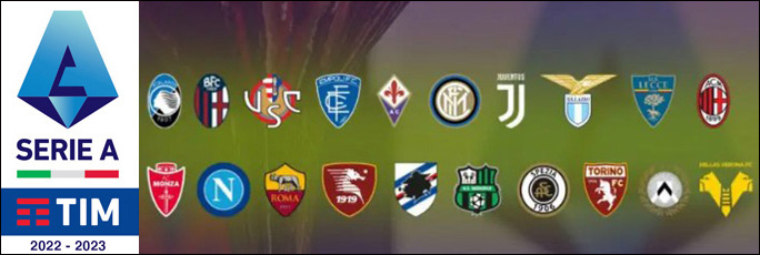 Calcio Serie A | Calcio Serie B ! Calcio Coppa Italia | Champions League | Europa League ! Conference League ! 2022 2023