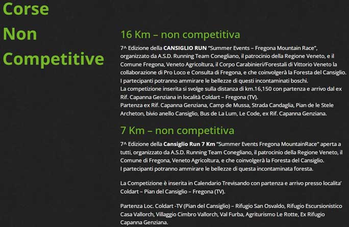 2023 cansiglio run corse non competitive