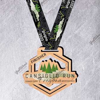 CANSIGLIO RUN medaglia finisher