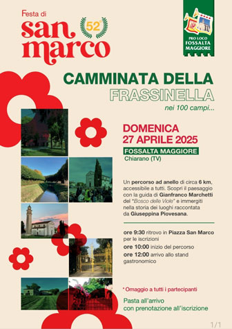 2025 FOSSALTA MAGGIORE CAMMINATA DELLA FRASSINELLA