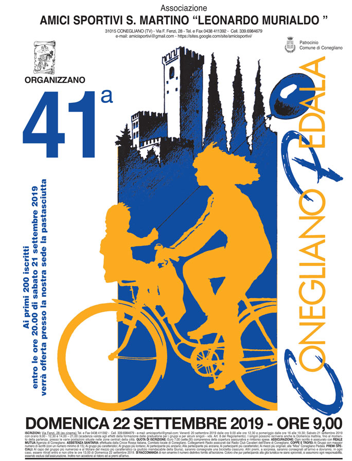 2019 CICLISMO CONEGLIANO PEDALA