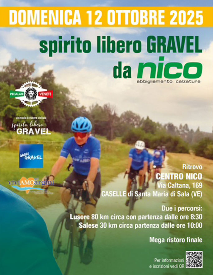 2025 ciclismo gravel venezia santa maria di sala