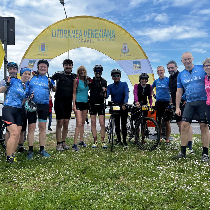 ciclismo grvel jesolo 