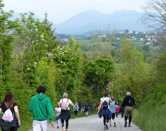 CONEGLIANO MARCIA DI PRIMAVERA MARCIA DEL SORRISO passeggiata in collina