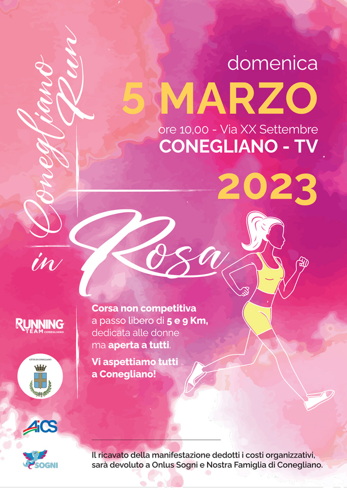 2023 conegliano run in rosa