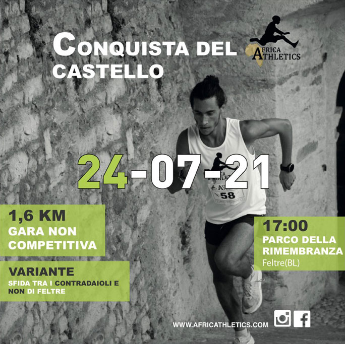 GARA DI CORSA CONQUISTA DEL CASTELLO DI FELTRE 2021