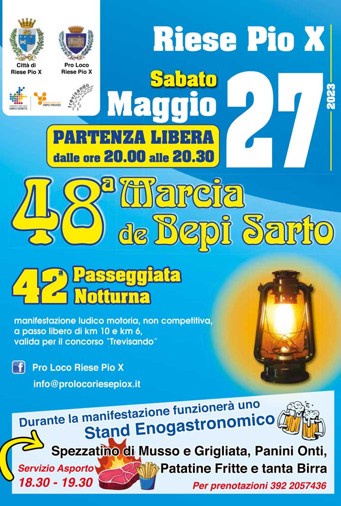 2023 RIESE PIO X° MARCIA DE BEPI SARTO
