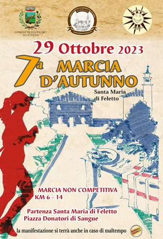 2023 santa maria di feletto 7° MARCIA D'AUTUNNO 