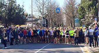 PARTENZA CORSA DEI VOVI A TREVISO SELVANA