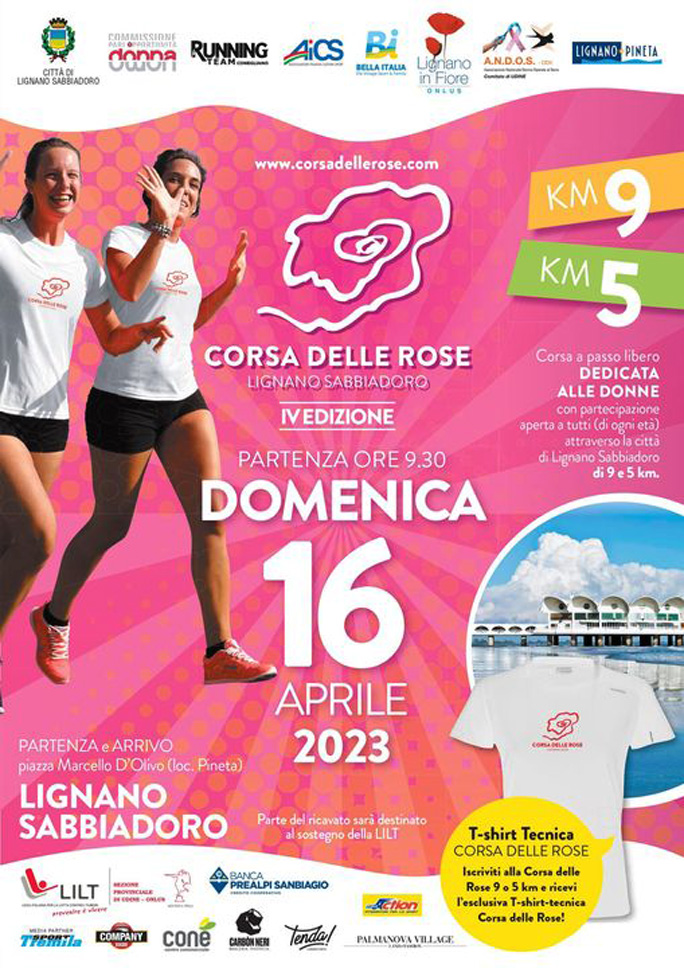 2023 corse in rosa lignano sabbiadoro corsa delle rose