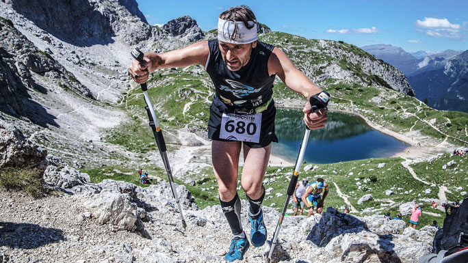 CORSE PODISTICHE BELLUNO AGORDO TRANSCIVETTA KARPOS marcia in alta montagna