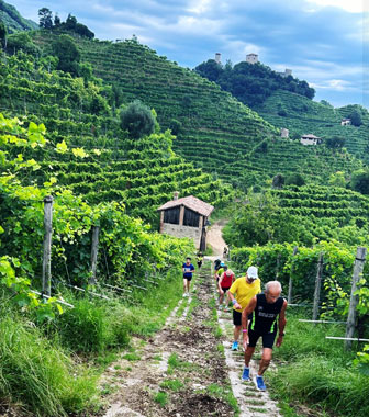 FARRA DI SOLIGO COL SAN MARTINO CORSA DEL PROSECCO CORSA IN SALITA