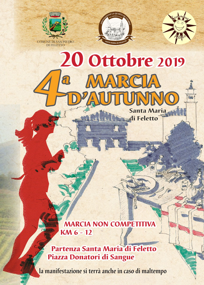 2019 corse podistiche san pietro di feletto santa maria di feletto marcia d'autunno