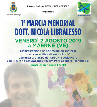 2019 corse podistiche venezia martellago maerne 1° memorial libralesso