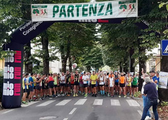 Partenza Corsa Podistica Quattro Passi par Lutran