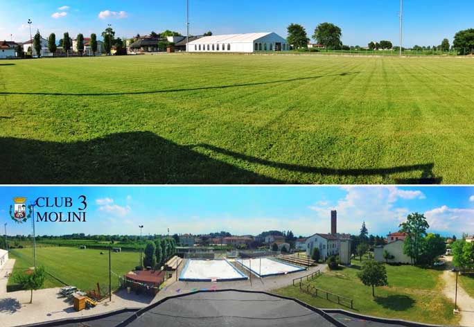 Gaiarine Campomolino club 3 molini campi sportivi