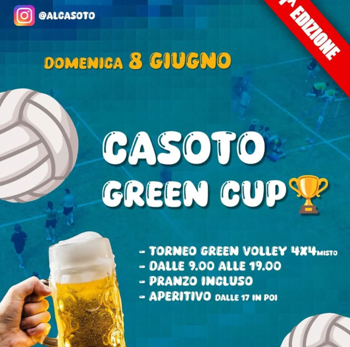 CASOTO GREEN CUP
Torneo Green Volley 4x4 MISTO