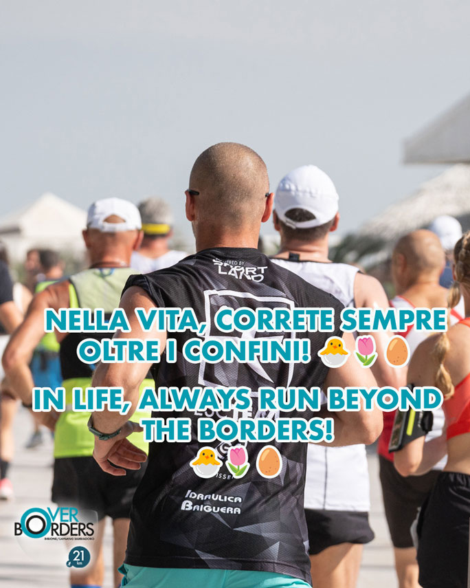 half marathon over borders bibine llignano sabbiadoro