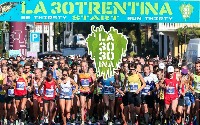  la 30 trentina gara di corsa internazionale 