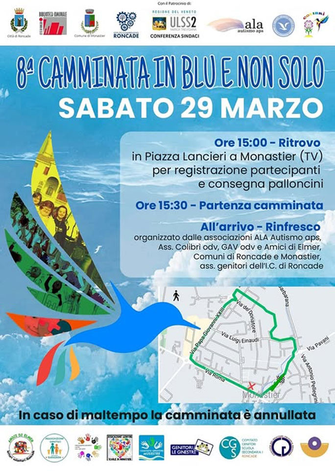 2025 monastier di treviso camminata in blu