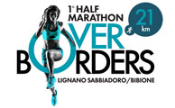 over borders half marathon lignano bibione