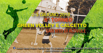 pallavolo torneo di green volley a san vito di altivole