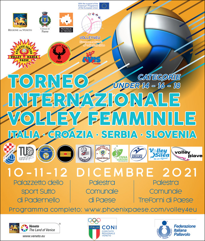 2021 paese volley 4 eu torneo internazionale di pallavolo