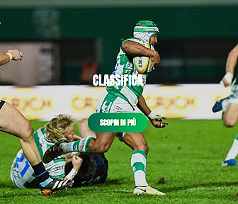 Rugby Treviso Benetton classifica