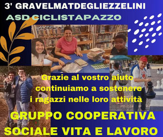 San Zenone degli Ezzelini Gravel Mat degli Ezzelini evento di beneficenza