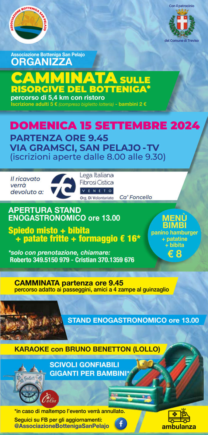 2024 TREVISO CAMMINATA SULLE RIVE DEL BOTTENIGA