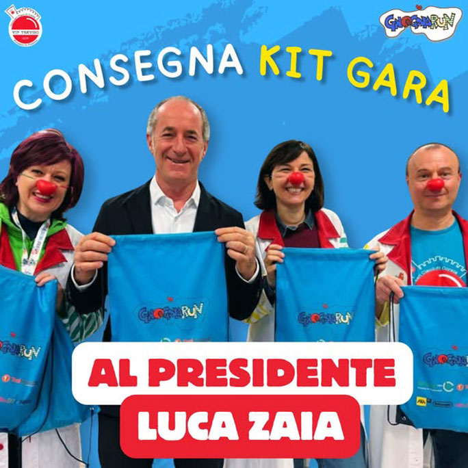 TREVISO GNOGNA RUN corsa non competitiva luca zaia