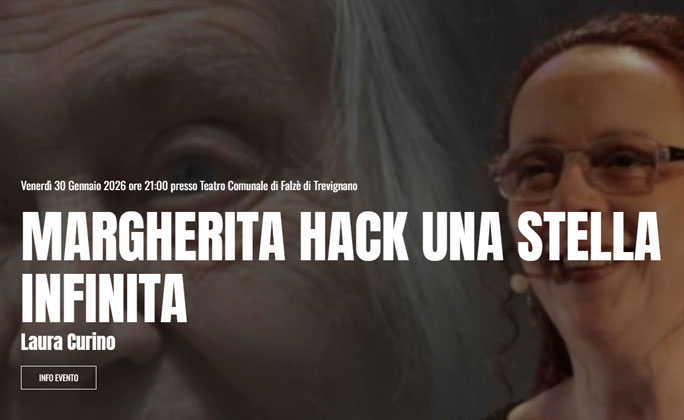 laura curno spettacolo margherita hack una stella infinita