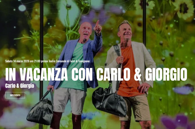 spettacolo in vacanza con carlo e giorgio a trevignano