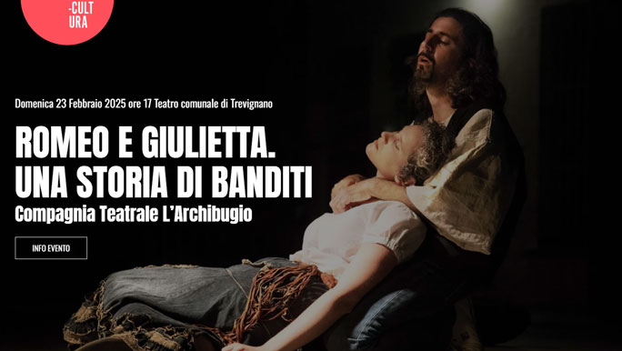 compagnia teatrale l'archibugio romeo e giulietta una storia di banditi 2024 trevignano 