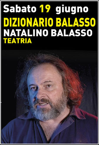 NATALINO BALASSO spettacolo DIZIONARIO BALASSO a Vedelago