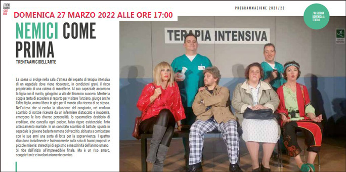 2022 teatro trevignano Compagnia Teatrale Amici del Teatro spettacolo nemici come prima