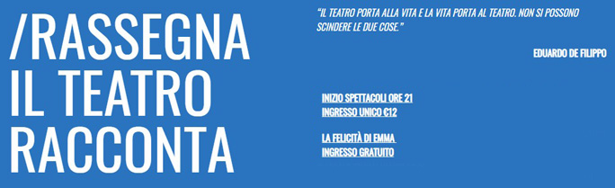 trevignano rassegna spettacoli 2022 2023 rassegna il teatro racconta