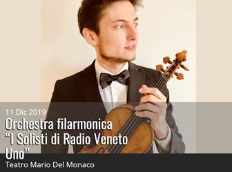 ORCHESTRA FILARMONICA I SOLISTI DI RADIO VENETO UNO concerto dicembre 2019