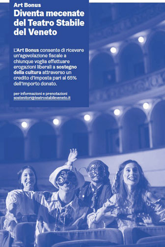 teatro stabile del veneto dona il 3 per mille